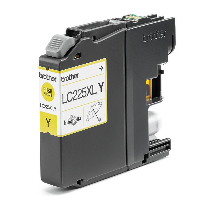 Brother LC225XLY Cartucho de tinta Amarillo Súper alto capacidad
