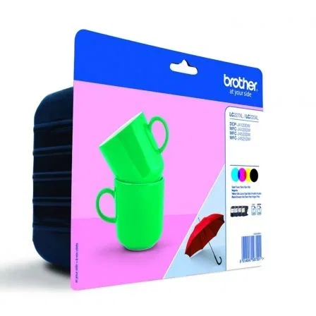 Brother LC227XLVALBP Multipack de 4 Cartuchos de Tinta Alta Capacidad Brother LC227XLVALBP Multipack de 4 Cartuchos de Tinta Alta Capacidad