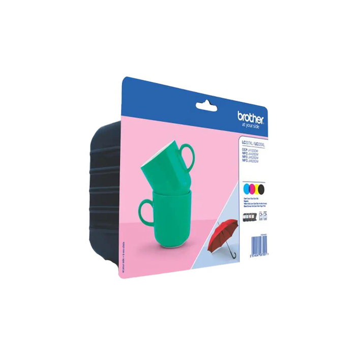 Brother LC227XLVALBP Multipack de 4 Cartuchos de Tinta Alta Capacidad Brother LC227XLVALBP Multipack de 4 Cartuchos de Tinta Alta Capacidad