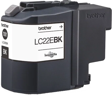 Brother LC22EBK Cartucho de tinta Negro XL Brother LC22EBK Cartucho de tinta Negro XL