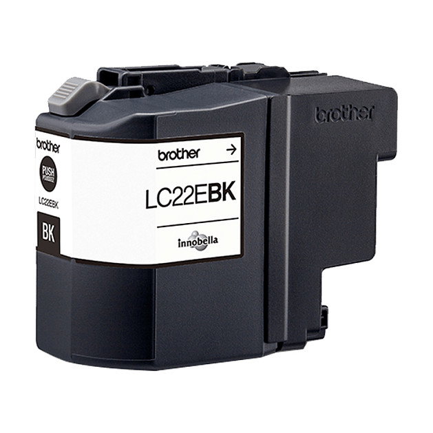 Brother LC22EBK Negro Cartucho de Tinta Súper Larga Duración Brother LC22EBK Negro Cartucho de Tinta Súper Larga Duración