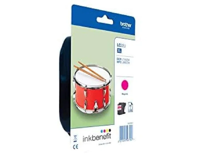 Brother Cartucho de tinta Magenta LC22UMBP