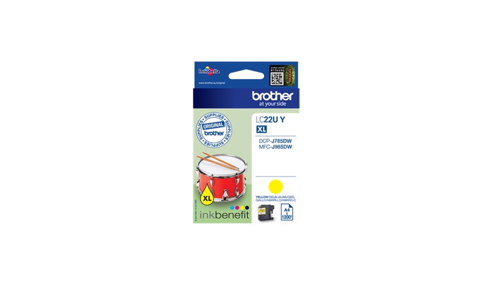 Brother Cartucho de tinta Magenta LC22UMBP