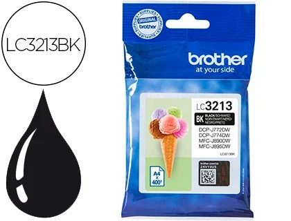 Brother LC3213BK Cartucho de Tinta Negro XL Brother LC3213BK Cartucho de Tinta Negro XL