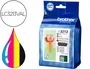 Brother LC3213VAL Pack de 4 Cartuchos de Tinta (Negro, Cian, Magenta, Amarillo) Alta Capacidad
