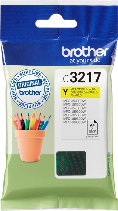 Brother LC-3217Y Amarillo Brother LC-3217Y Amarillo