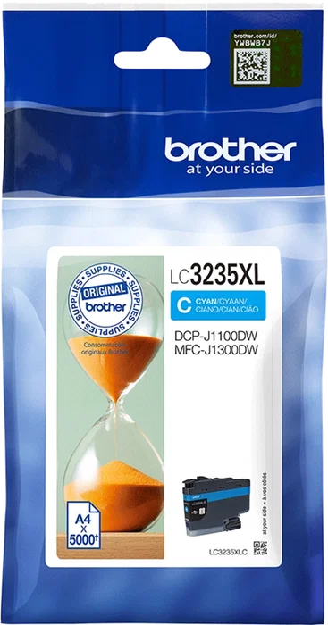 Brother Cartucho de Tinta Cian LC3235XLC Alto Rendimiento