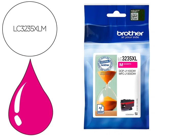 Brother Cartucho de Tinta Magenta LC3235XLM XL Brother Cartucho de Tinta Magenta LC3235XLM XL