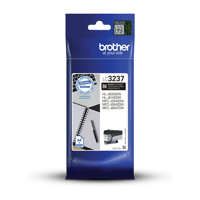 Brother LC3237BK Negro