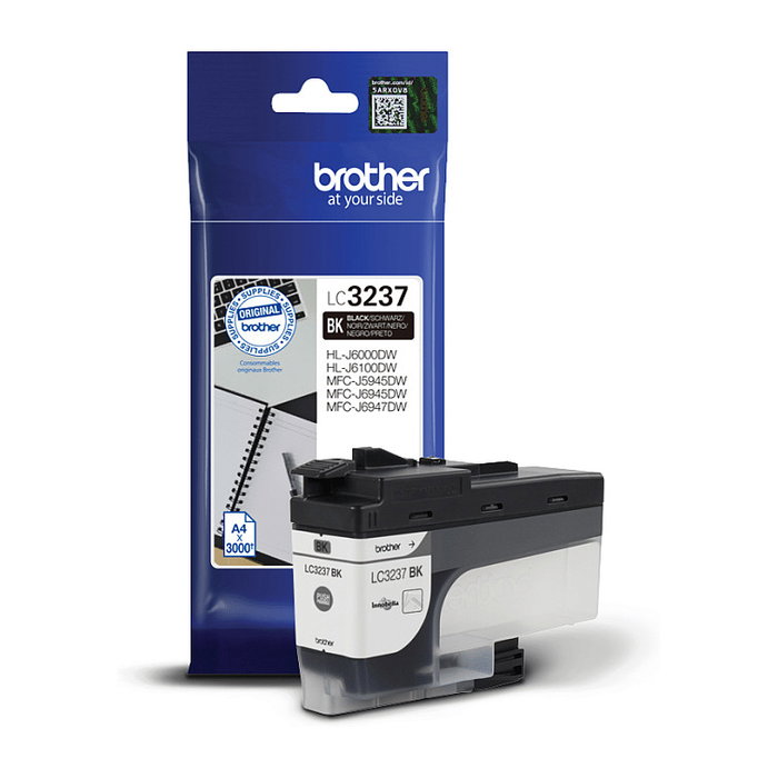 Brother LC3237BK Negro