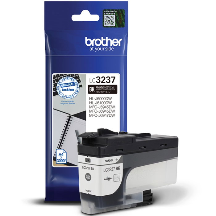 Brother LC3237BK Negro
