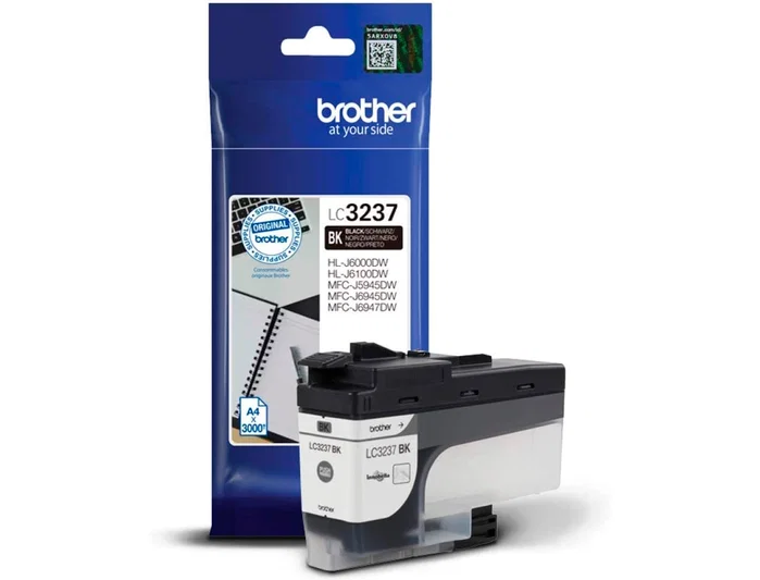 Brother LC3237BK Negro