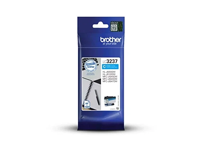 Brother Cartucho de Tinta Cian LC3237C Brother Cartucho de Tinta Cian LC3237C