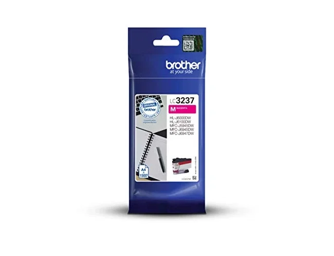 Brother Cartucho de Tinta Magenta LC3237M