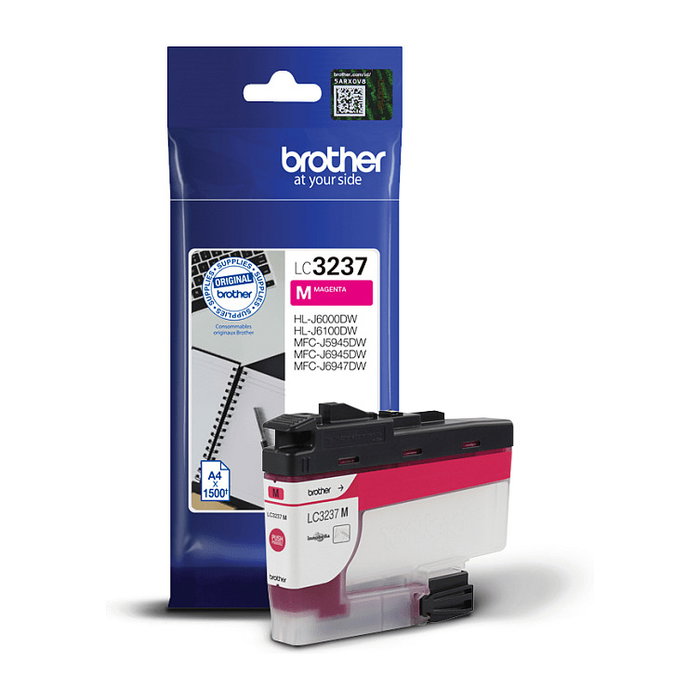Brother Cartucho de Tinta Magenta LC3237M