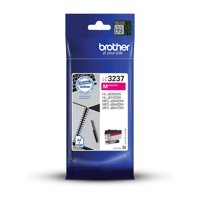 Brother Cartucho de Tinta Magenta LC3237M