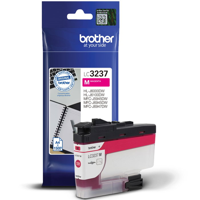Brother Cartucho de Tinta Magenta LC3237M
