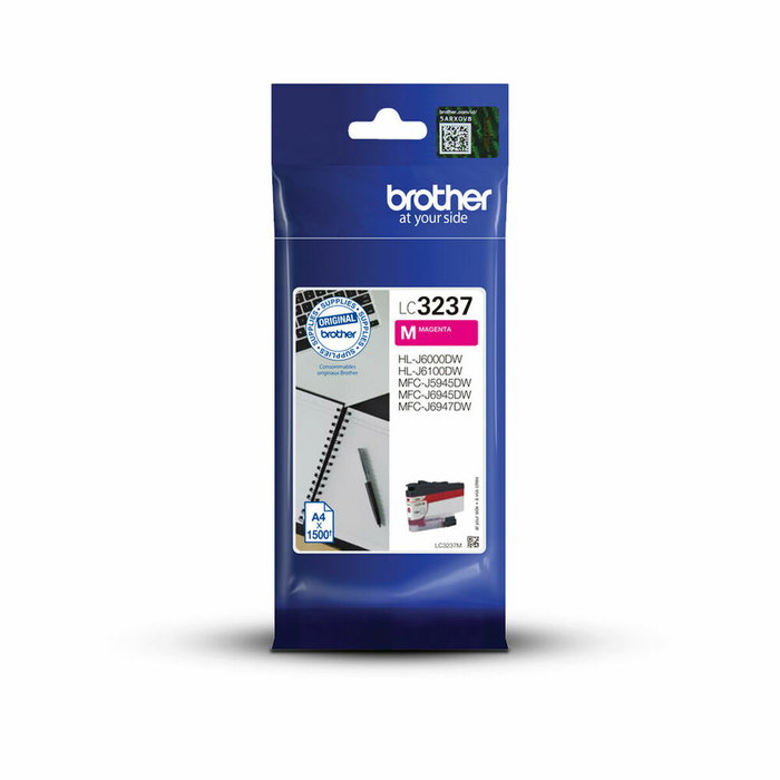 Brother Cartucho de Tinta Magenta LC3237M