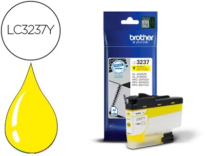 Brother LC3237Y Cartucho de Tinta Amarillo
