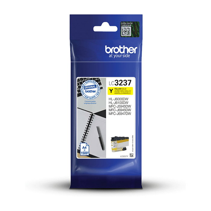 Brother LC3237Y Cartucho de Tinta Amarillo
