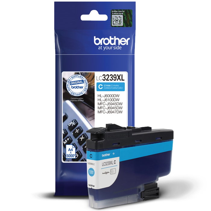 Brother LC3239XLC Cian Cartucho de Tinta XL