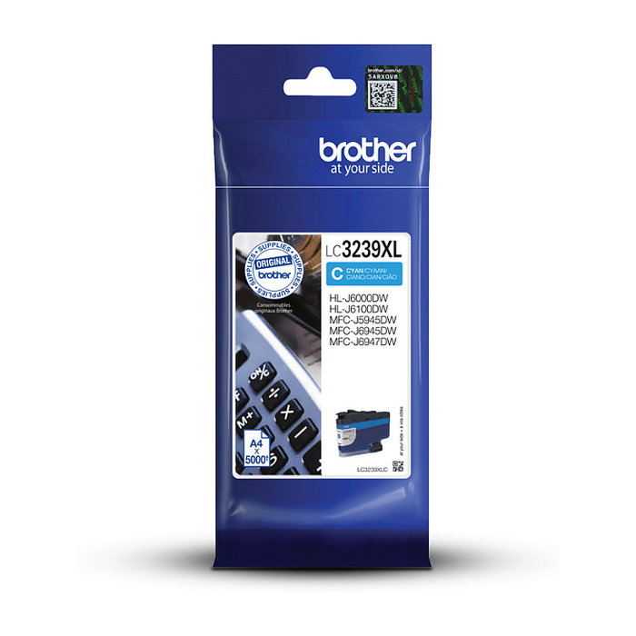 Brother LC3239XLC Cian Cartucho de Tinta XL
