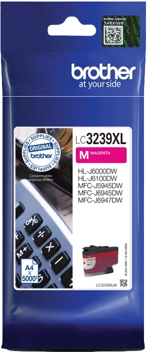 Brother Cartucho de tinta LC3239XLM Magenta XL