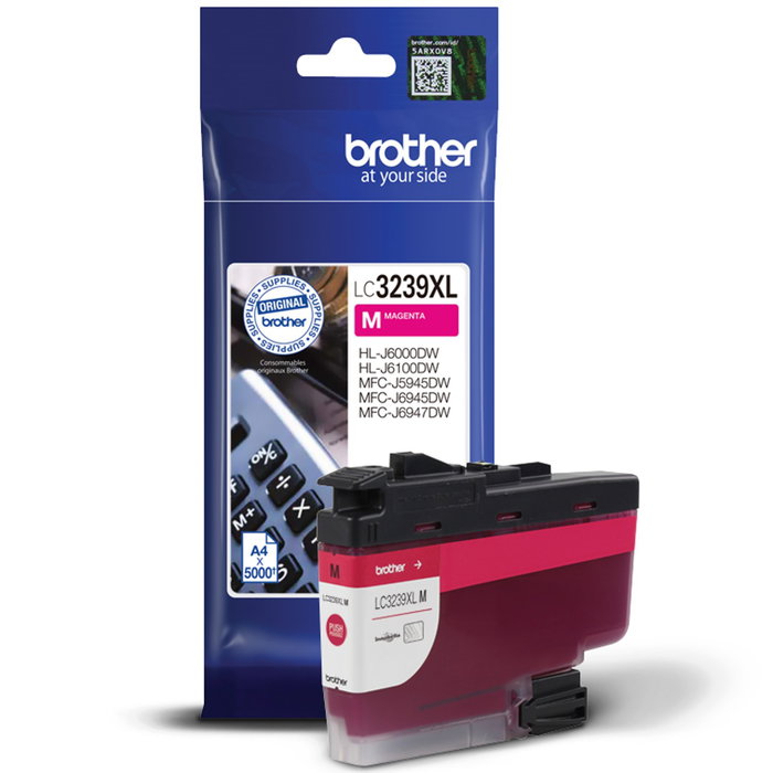 Brother Cartucho de tinta LC3239XLM Magenta XL