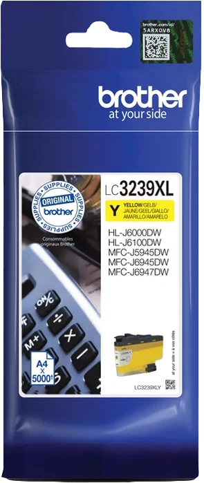 Brother LC3239XLY Cartucho de tinta Amarillo XL