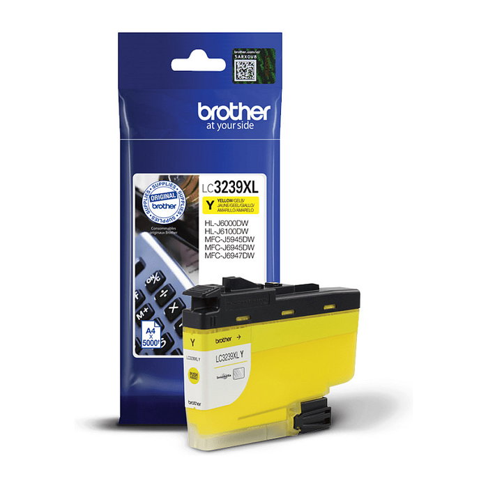 Brother LC3239XLY Cartucho de tinta Amarillo XL