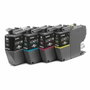 Brother LC421VAL Multipack de 4 Cartuchos de Tinta (BK/C/M/Y) de Rendimiento Estándar