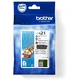 Brother LC421VAL Multipack de 4 Cartuchos de Tinta (BK/C/M/Y) de Rendimiento Estándar
