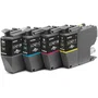 Brother LC421VAL Multipack de 4 Cartuchos de Tinta (BK/C/M/Y) de Rendimiento Estándar