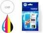 Brother LC421VAL Multipack de 4 Cartuchos de Tinta (BK/C/M/Y) de Rendimiento Estándar