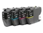 Brother LC421VAL Multipack de 4 Cartuchos de Tinta (BK/C/M/Y) de Rendimiento Estándar