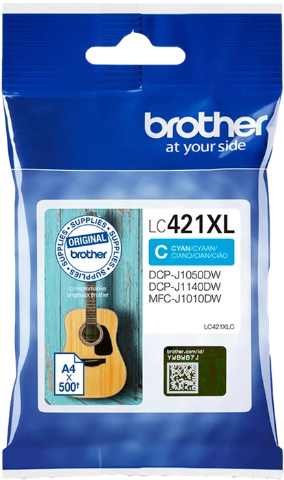 Brother LC421XLC Cartucho de tinta Cian XL