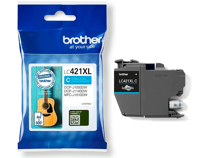 Brother LC421XLC Cartucho de tinta Cian XL
