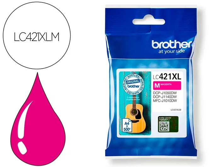 Brother LC421XLM Magenta XL Brother LC421XLM Magenta XL