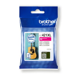 BROTHER LC421XLM Tinta Original Magenta 500 Páginas