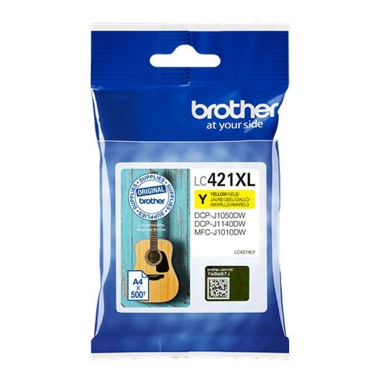Brother LC421XLY Cartucho de tinta Amarillo XL