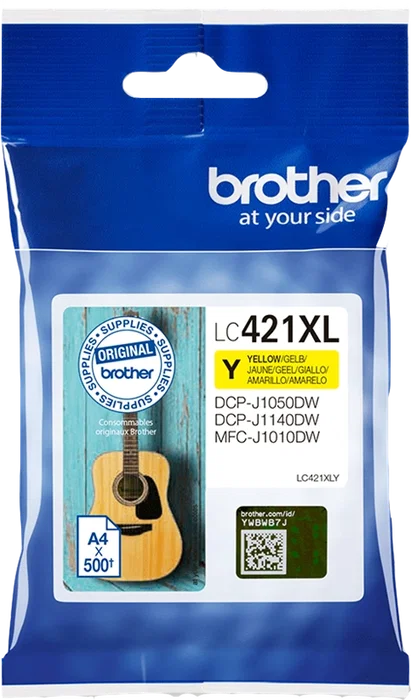 Brother LC421XLY Cartucho de tinta Amarillo XL Brother LC421XLY Cartucho de tinta Amarillo XL