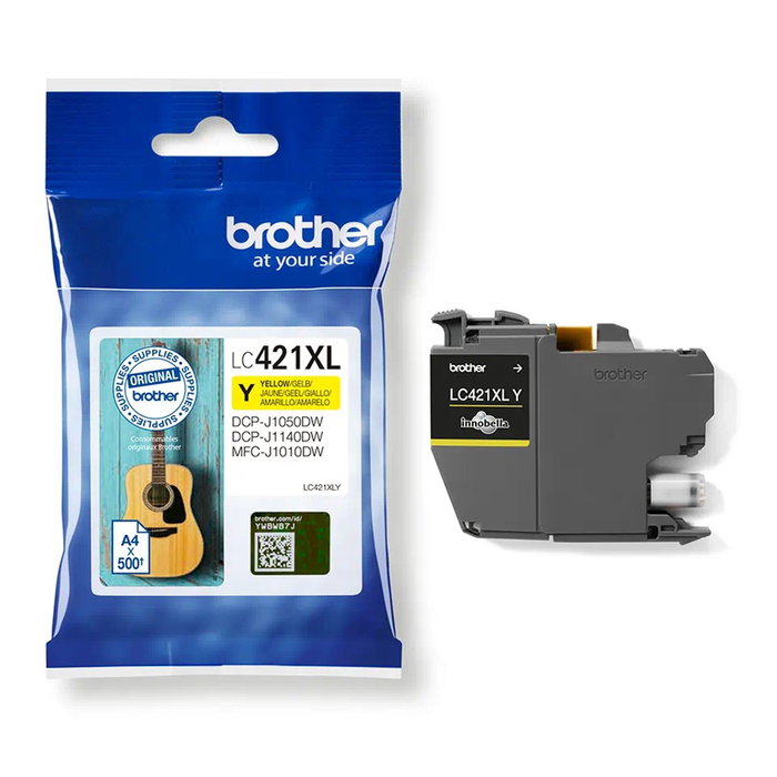 Brother LC421XLY Cartucho de tinta Amarillo XL