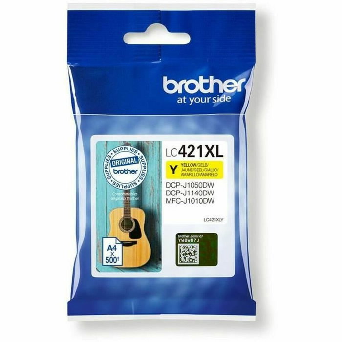 Brother LC421XLY Cartucho de tinta Amarillo XL
