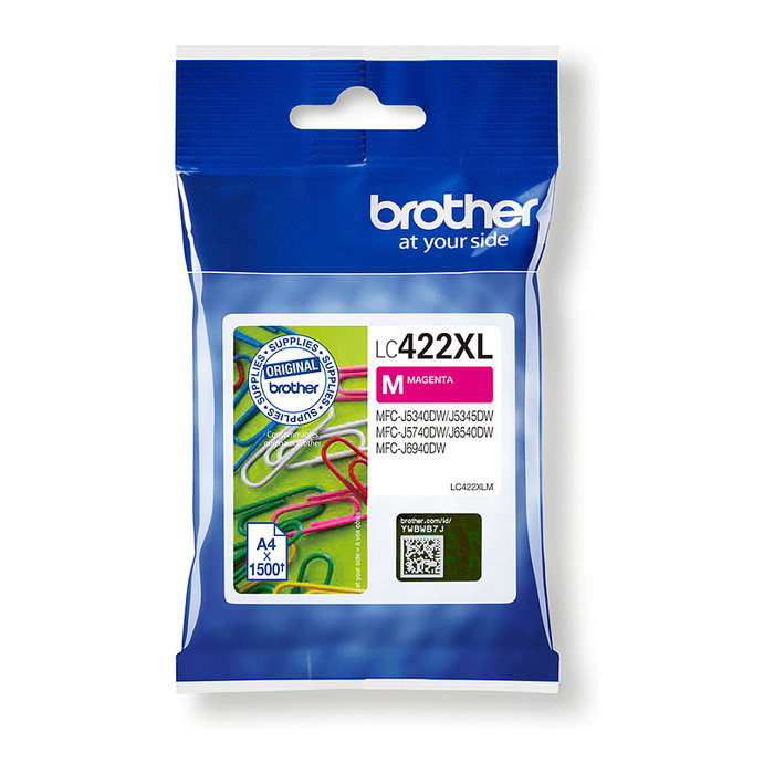 Brother LC422XLM Cartucho de Tinta Magenta XL