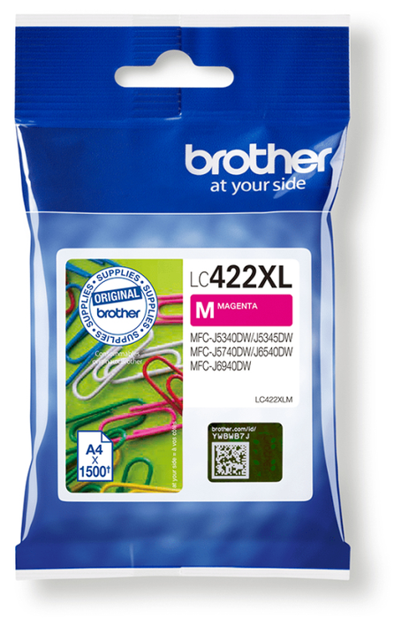 Brother LC422XLM Cartucho de Tinta Magenta XL
