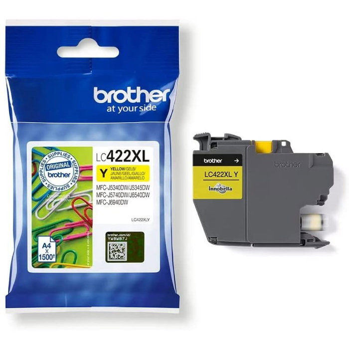 Brother LC-422XLY Amarillo XL Brother LC-422XLY Amarillo XL