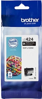 Brother LC424BK Negro