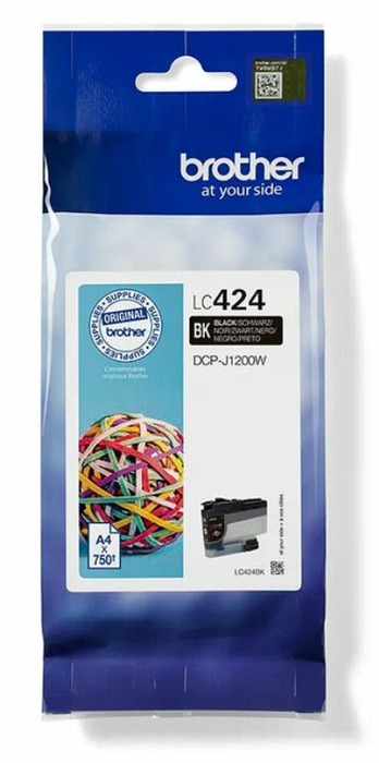 Brother LC424BK Cartucho de Tinta Negro Brother LC424BK Cartucho de Tinta Negro