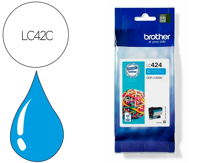 Brother LC424C Cian Brother LC424C Cian