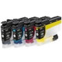 Brother LC424VAL Pack de 4 Cartuchos de Tinta Original (Negro, Cian, Magenta, Amarillo) para DCP-J1200W